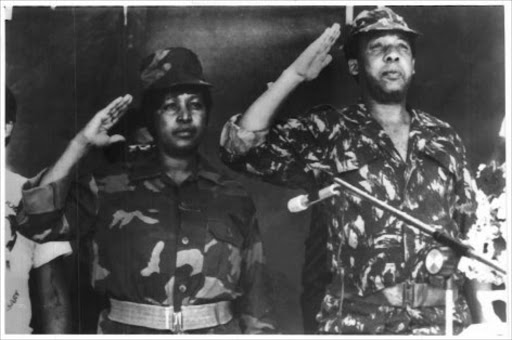 Chris Hani with Winnie Madikizela-Mandela. In his short life, his leadership left a legacy that still inspires many long after his assassination 23 years ago