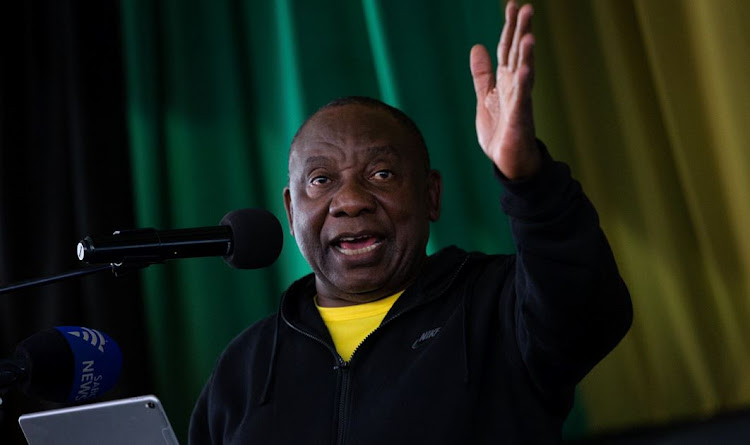 President Cyril Ramaphosa in KwaZulu-Natal for the launch of the ANC’s Thuma Mina campaign.