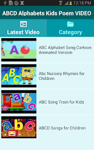 How to install ABCD Alphabets Kids Poem VIDEO 1.0 apk for pc
