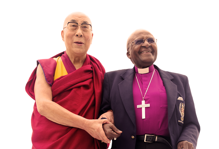 The Dalai Lama and Archbishop Desmond Tutu enjoyed a close friendship and in 2016 co-authored The Book of Joy which examined the quest for joy in a world full of suffering.