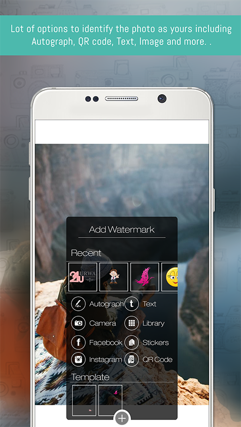 Android application eZy Watermark Pro screenshort