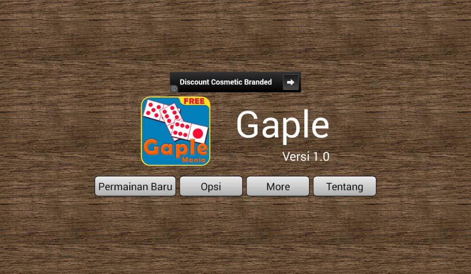 Android application Gaple screenshort