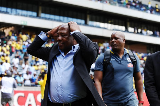 Bafana Bafana head coach Shakes Mashaba.