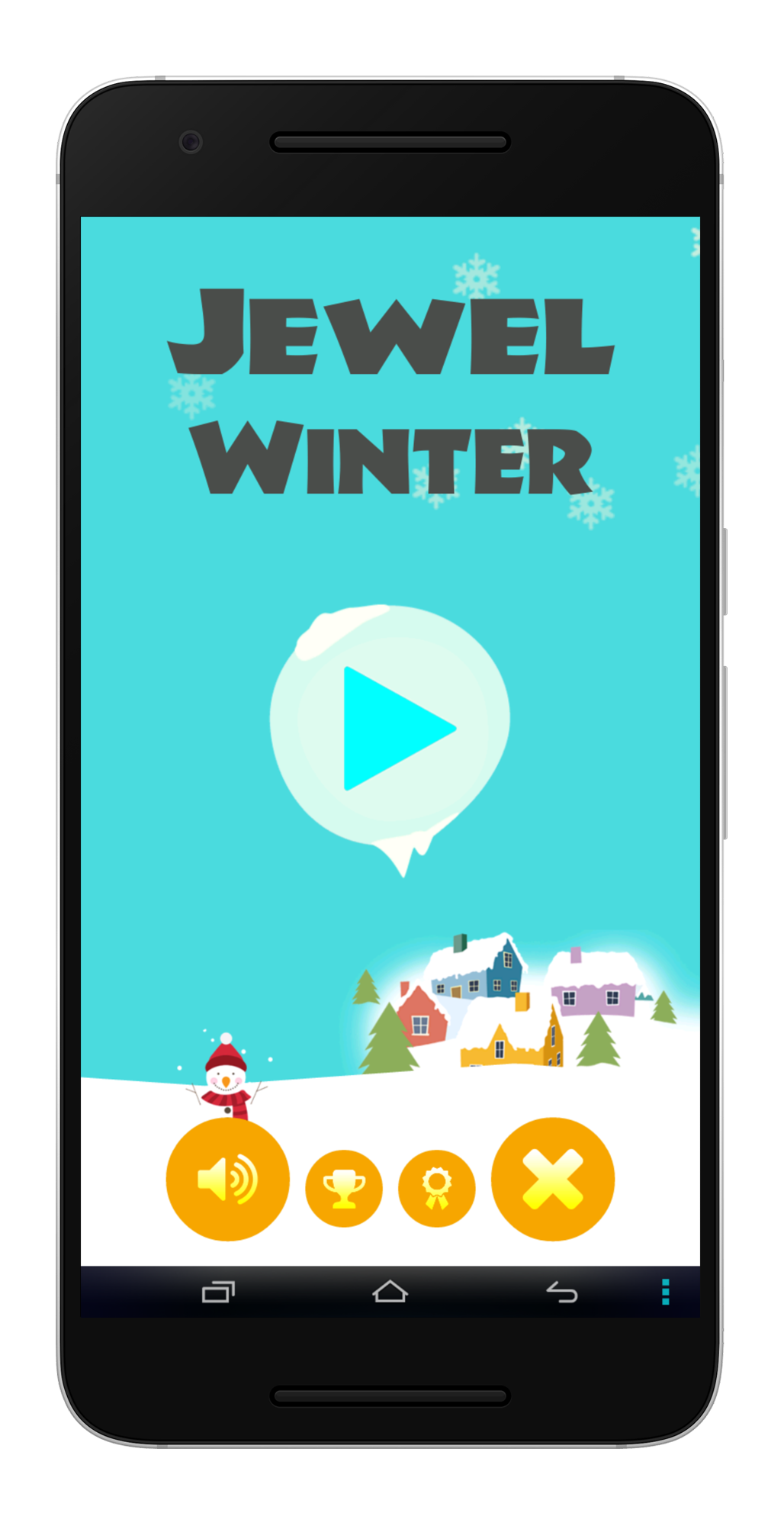 Android application Jewel Winter screenshort