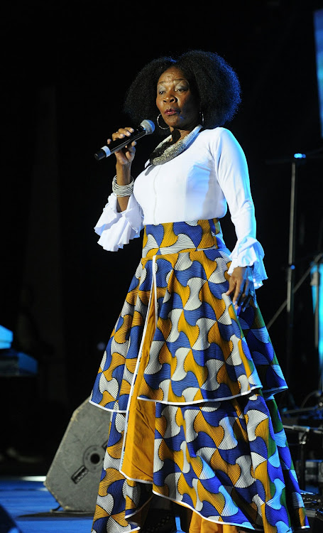 Legendary musician Letta Mbulu.