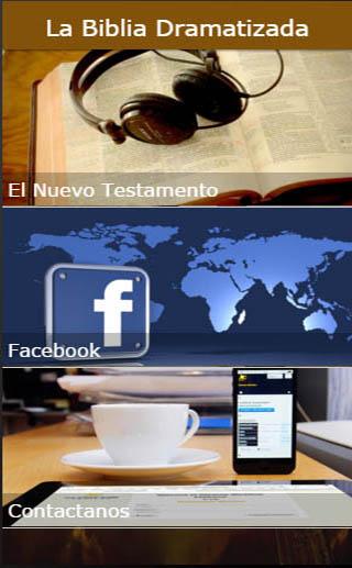 Android application La Biblia Dramatizada screenshort