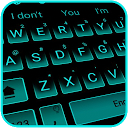 ダウンロード Neon Blue Keyboard Theme をインストールする 最新 APK ダウンローダ