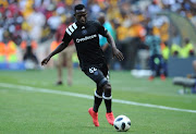 Orlando Pirates' Zambian attacker Augustine Mulenga in action during the Absa Premiership match against Kaizer Chiefs at FNB Stadium on March 03, 2018 in Johannesburg, South Africa. 