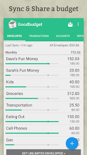 Goodbudget: Budget &amp; Finance screenshot for Android