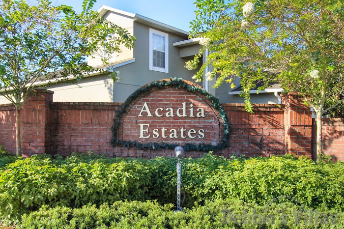 Acadia Estates is a gated Kissimmee community with a range of vacation villas close to Disney World