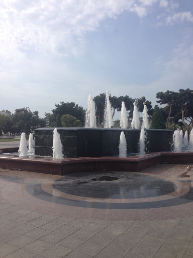 Bulvar flag square fountain