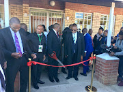 President Cyril Ramaphosa officially opened the Nosekeni Nongaphi Mandela Clinic in Mvezo on July 18, 2018.