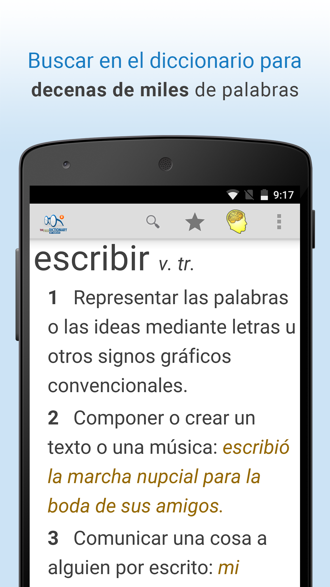 Android application Dictionary Pro screenshort