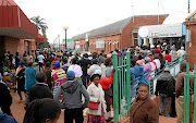 VBS Mutual Bank's clients formed  long queues outside the  Thohoyandou branch in Limpopo,  as desperation to withdraw their money from the institution now under curatorship heightened. 