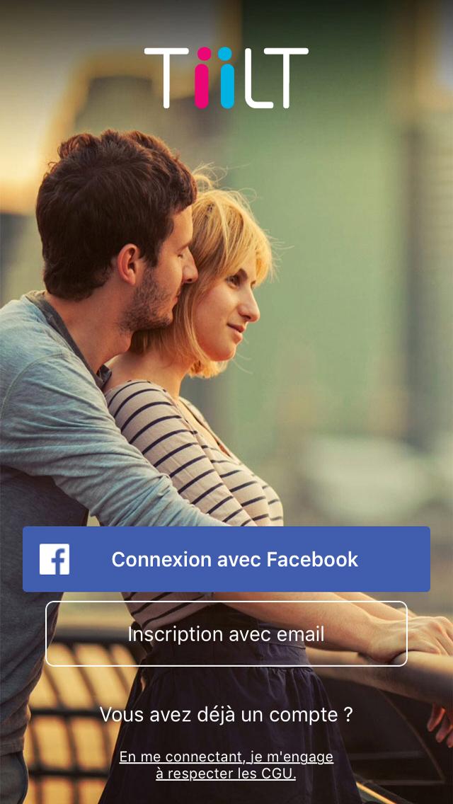 Android application TiiLT Rencontres Célibataires screenshort