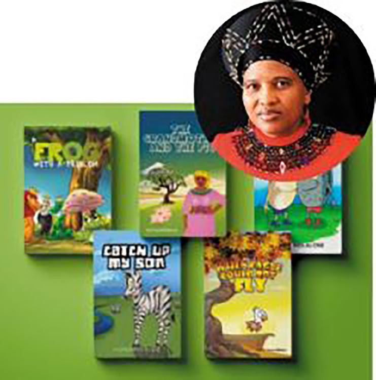 Books produced by Dr Nomsa Mdlalose’s company.