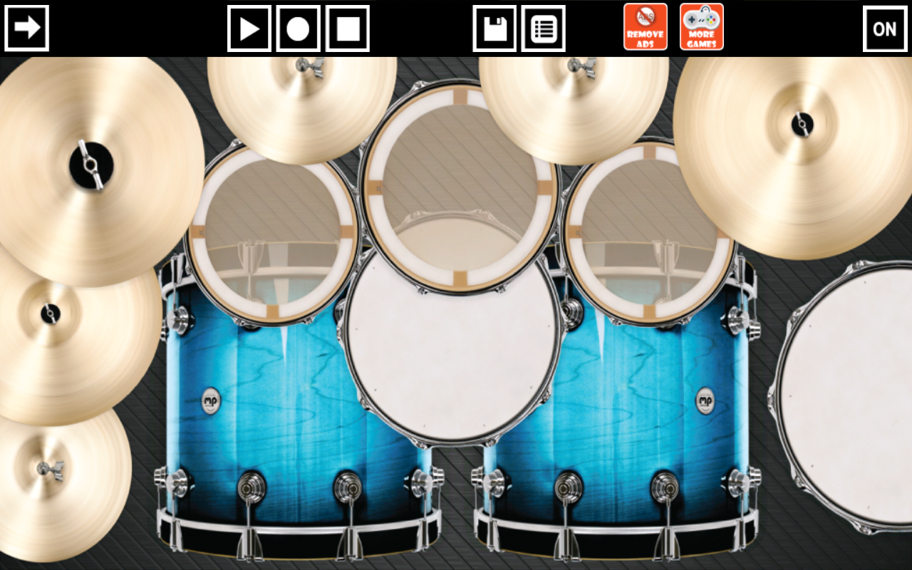 Android application Drum 3 screenshort