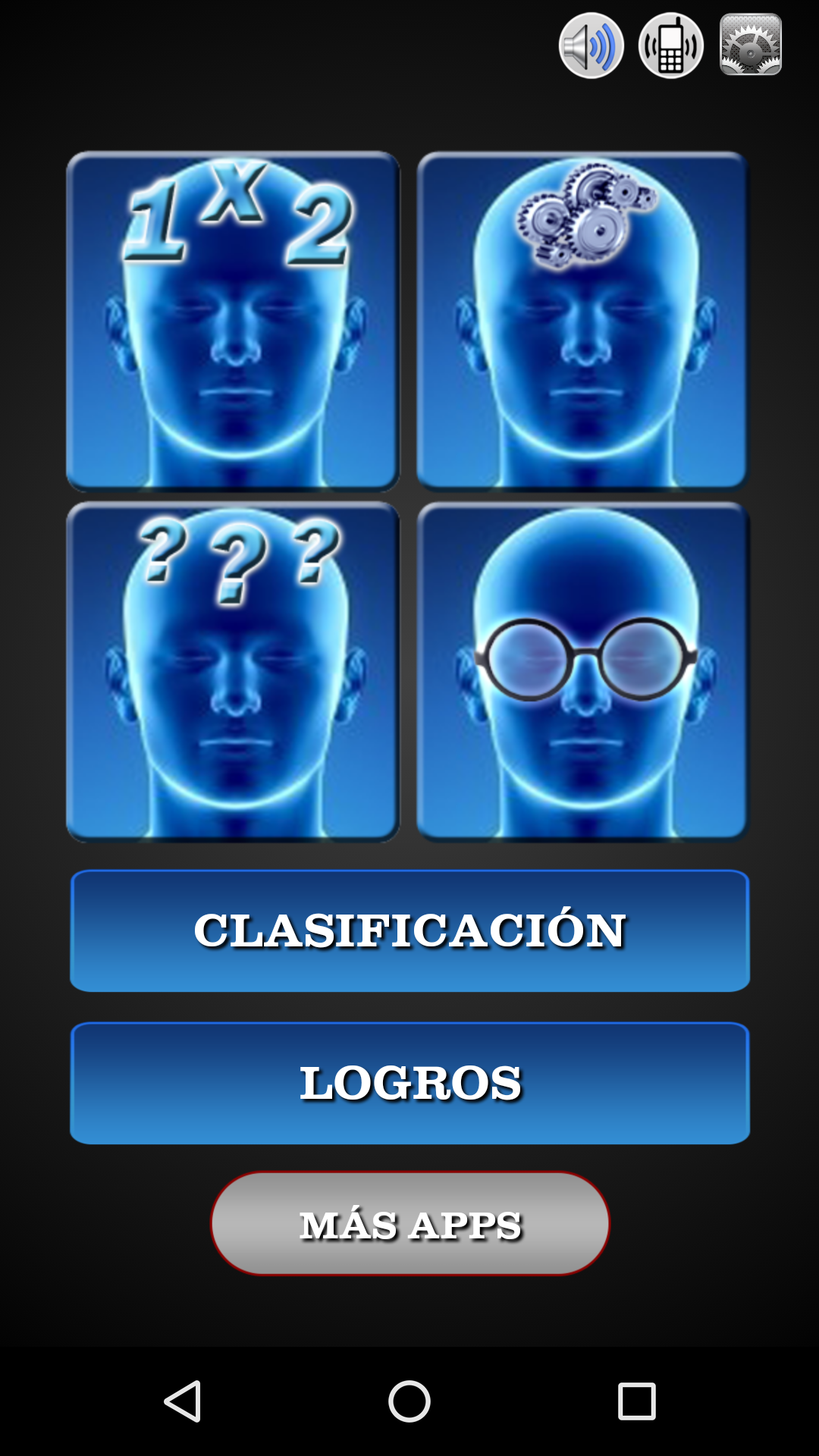 Android application Brain Games screenshort