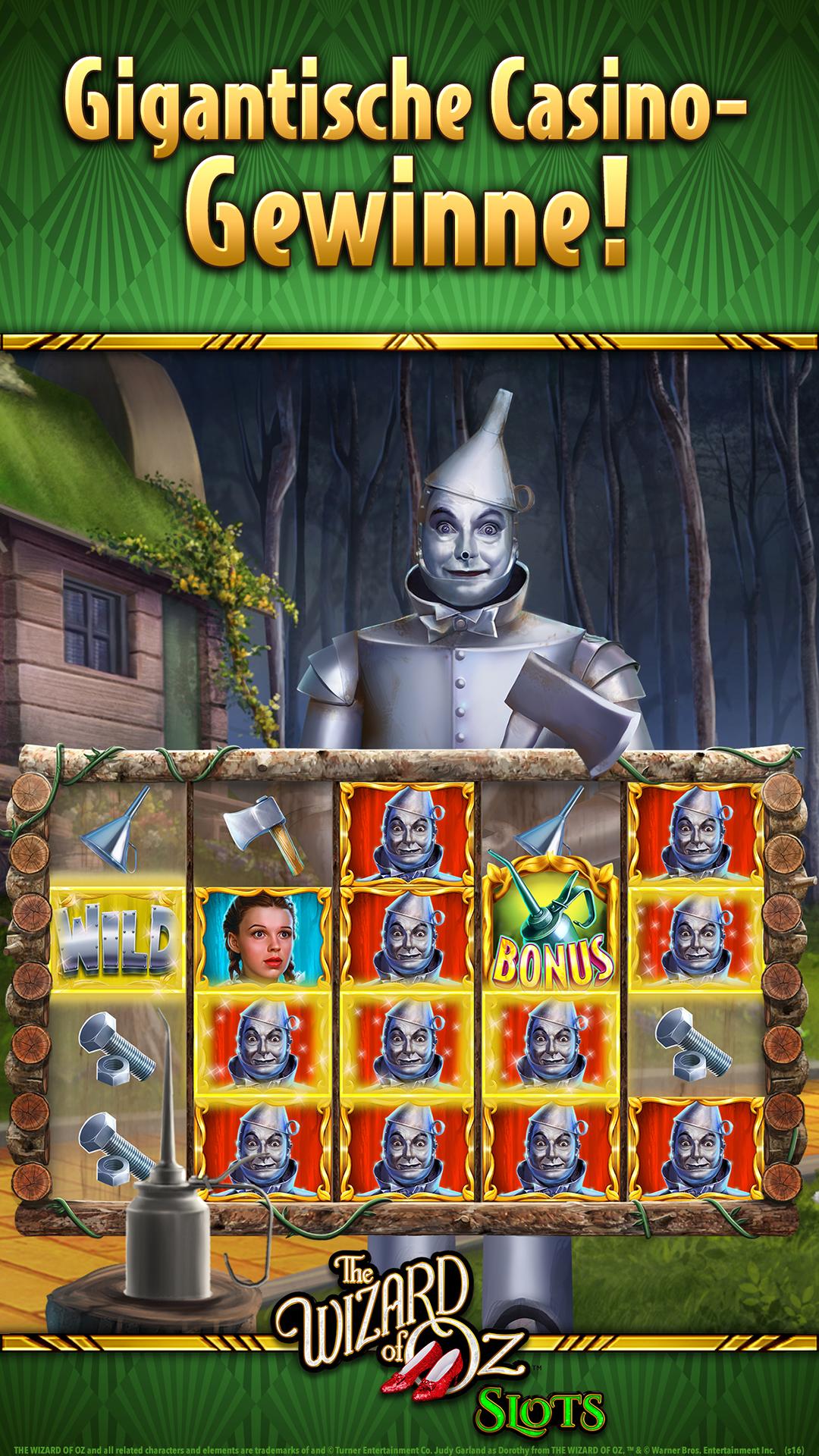 Android application Wizard of Oz Slots Games screenshort