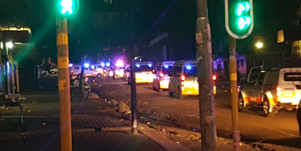 Scores of law enforcement officers began their patrols of the streets of Johannesburg when the 21-day coronavirus lockdown officially kicked off.