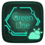 Green Line GO Weather Widget Apk