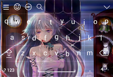 How to install Girl Alice Keyboard Theme 1.0 mod apk for android