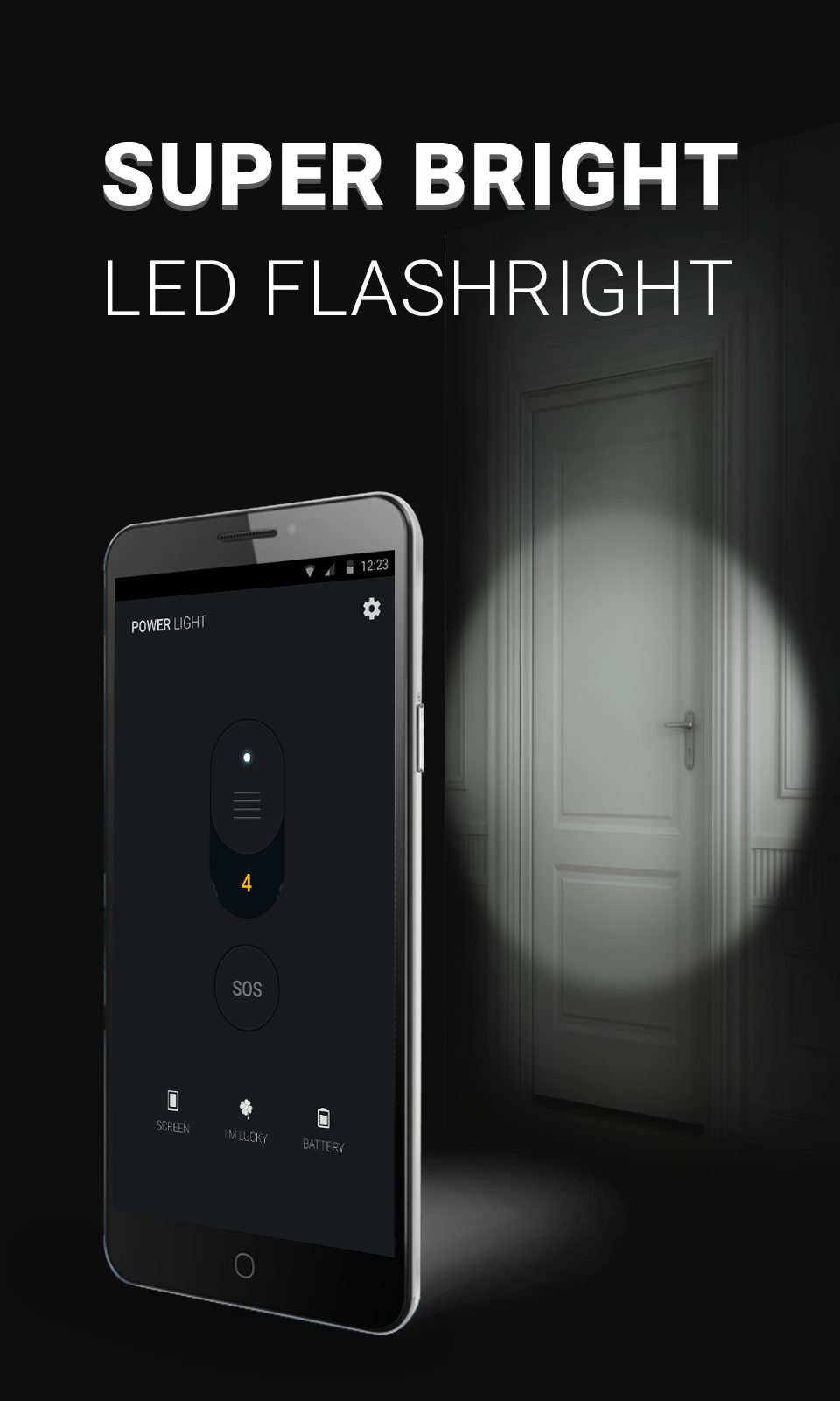 Android application Power Light - Flashlight LED screenshort