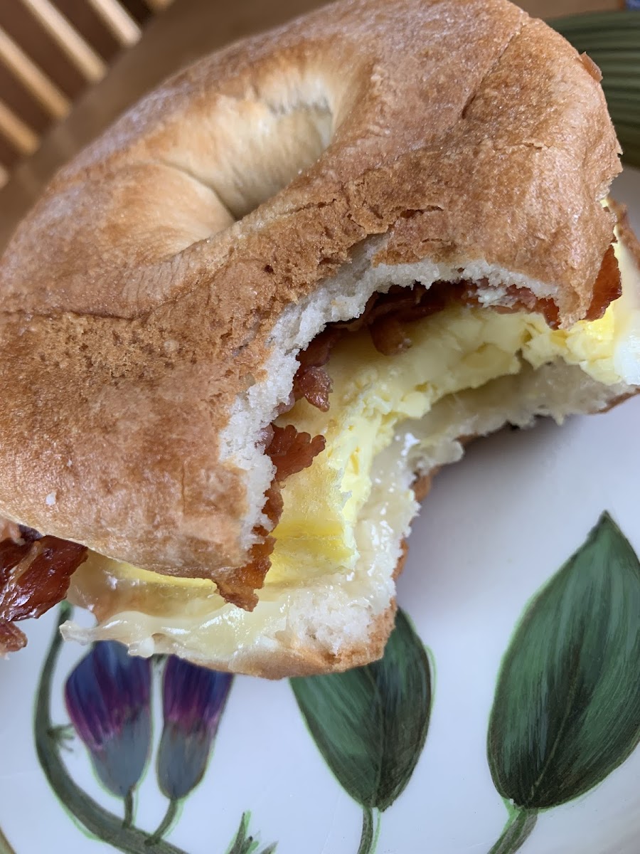 gluten free breakfast sandwich