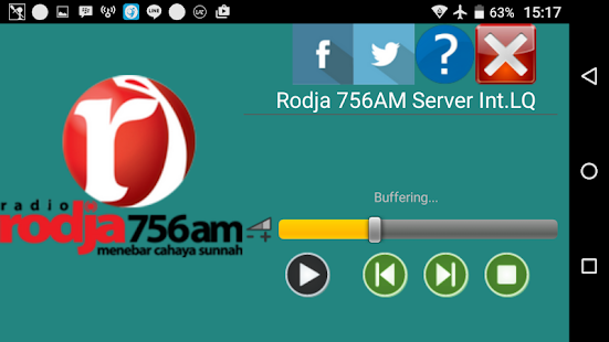   Radio Rodja MULTI SERVER- screenshot thumbnail   