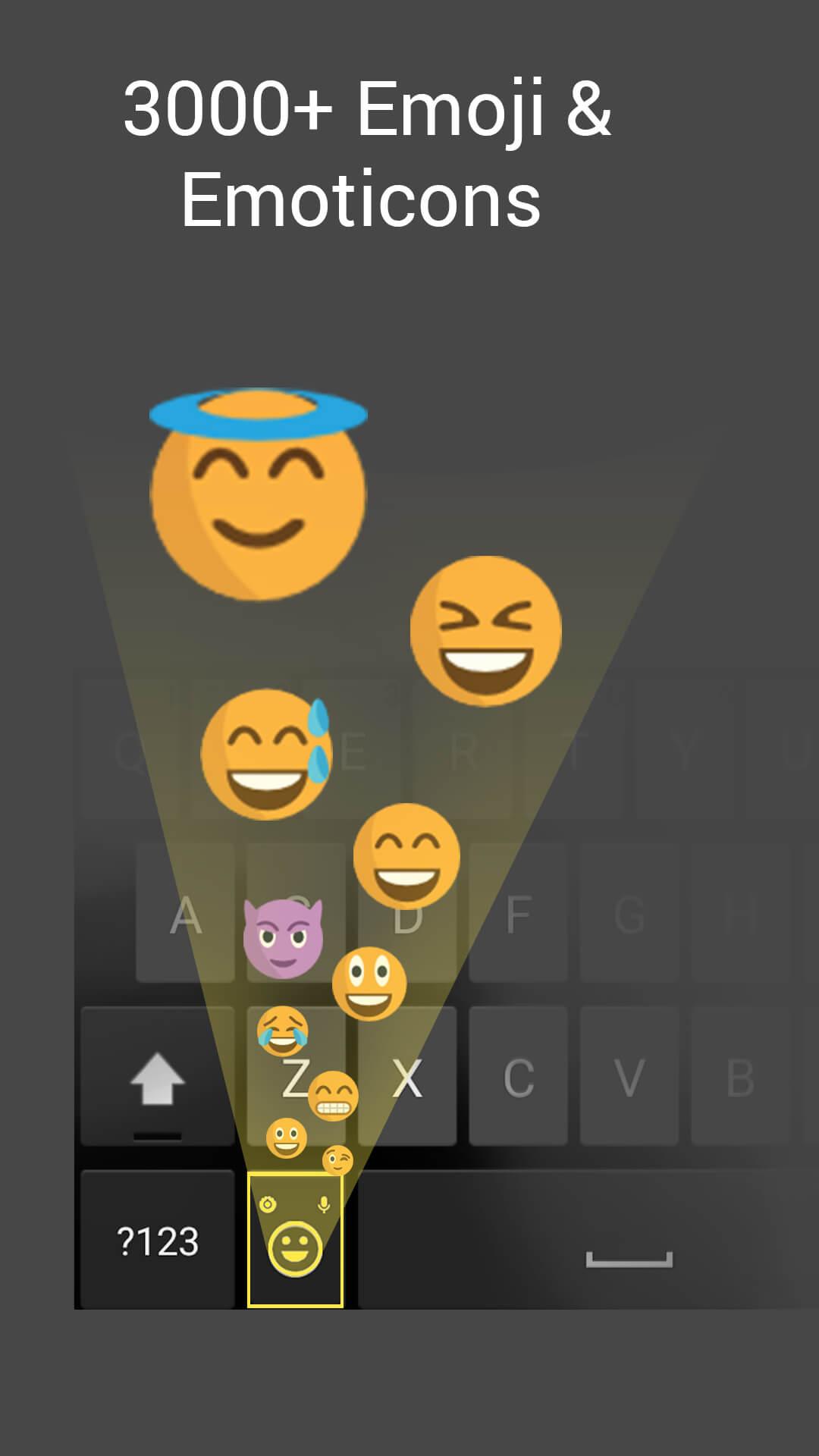 Android application Colorful EmojiOne PlugIn screenshort