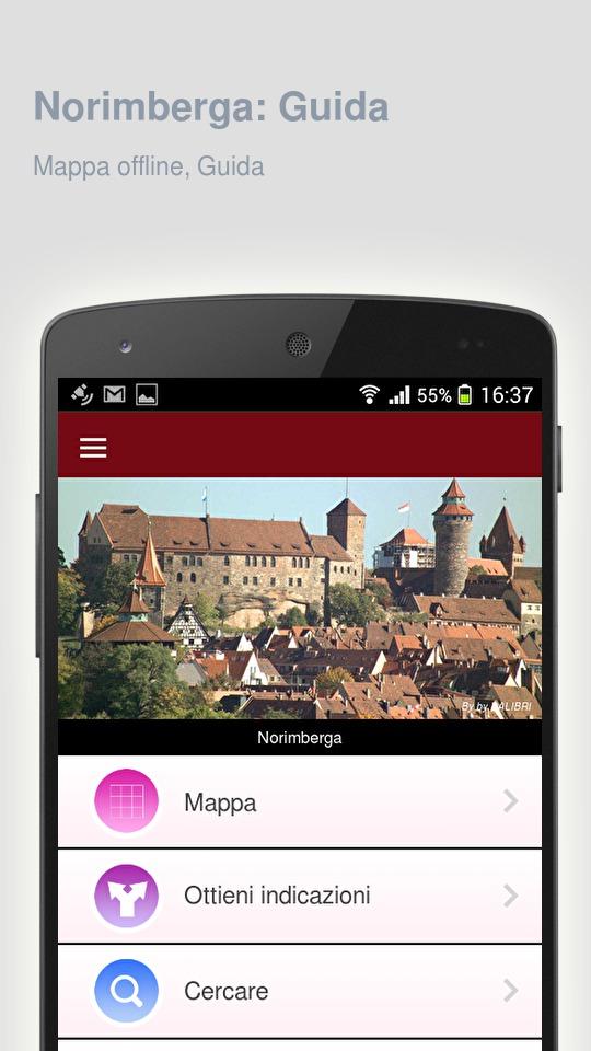 Android application Nuremberg: Travel guide screenshort