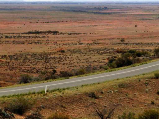 The boy would have driven along roads like this one, outside Broken Hill. AGENCIES