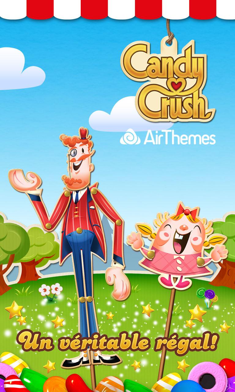 Android application Candy Crush Android Theme screenshort