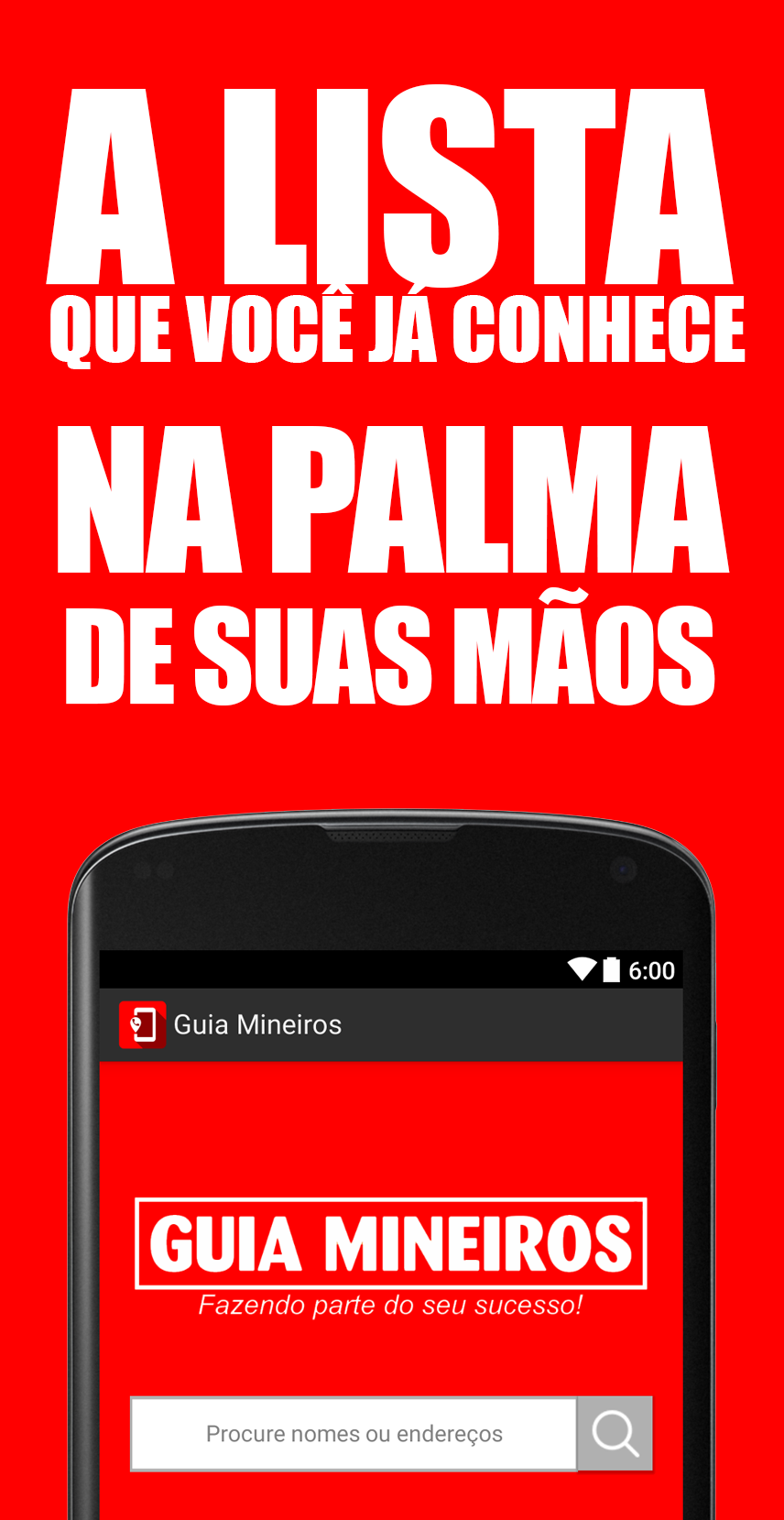 Android application Guia Mineiros screenshort