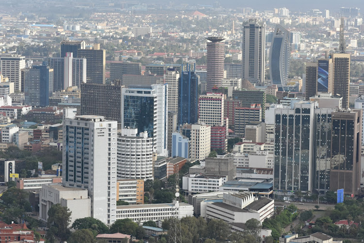 Nairobi's Central Business District.