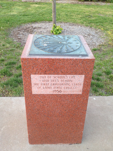 Pillar Commemorating First Graduate Class In 1956