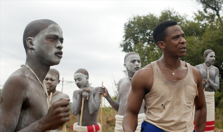Scene from the movie Inxeba (The Wound).