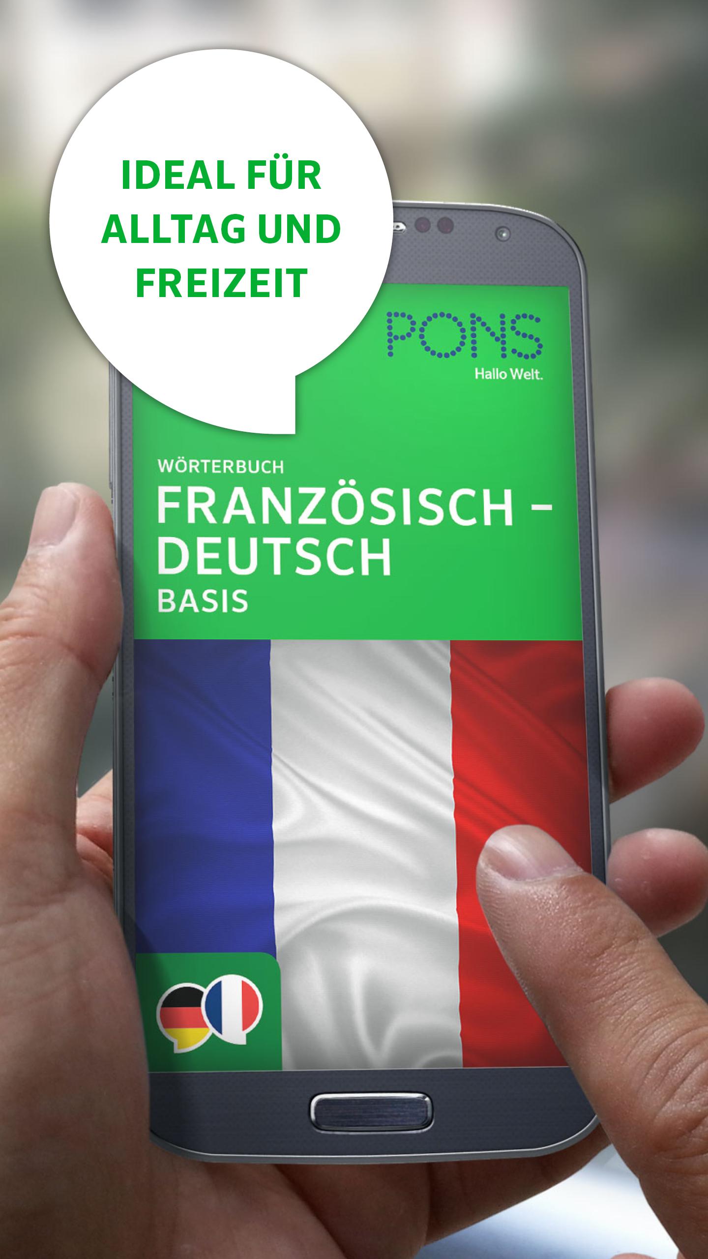 Android application Wörterbuch Französisch BASIS screenshort