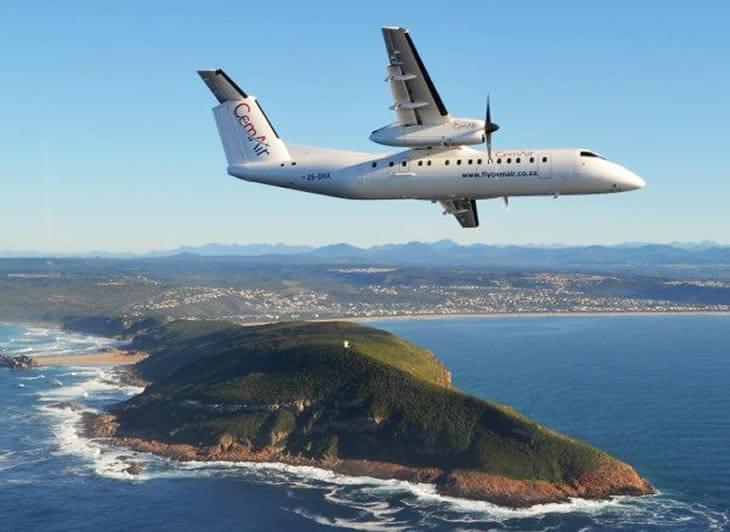 A CemAir flight from Durban to Johannesburg was delayed for 90 minutes on Sunday.