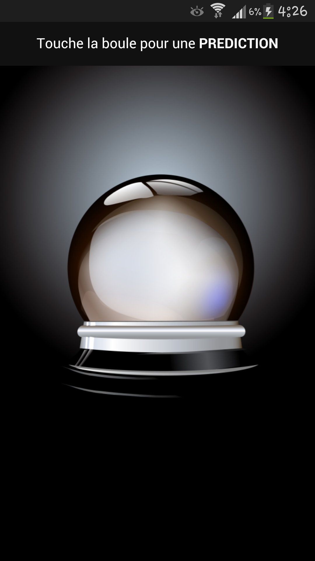 Android application My Crystal Ball screenshort