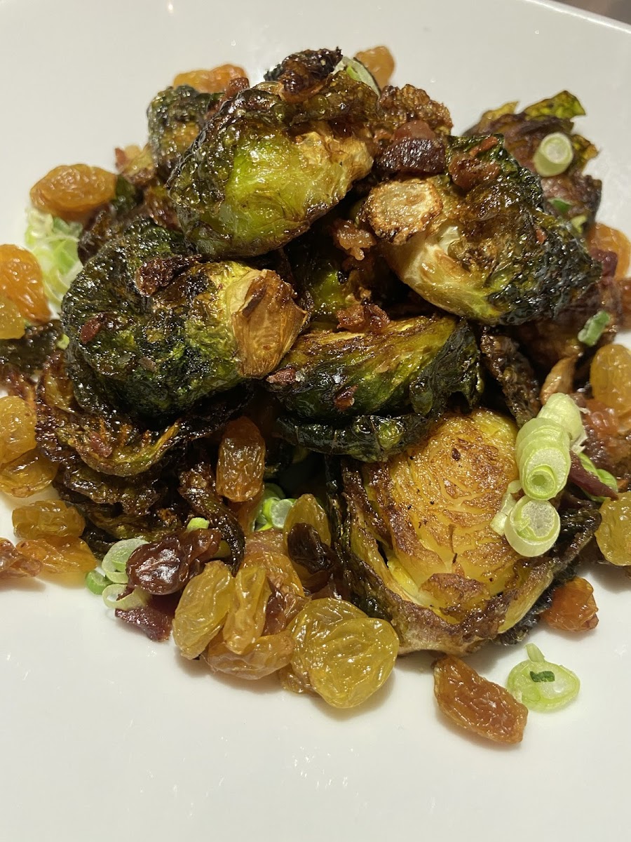 Roasted Brussels sprouts Gluten free