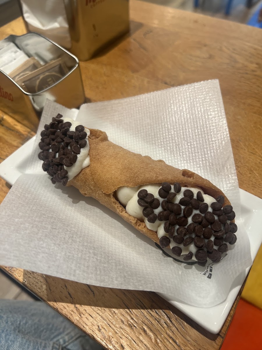 Gluten-Free at Ammu Cannoli Espressi Siciliani