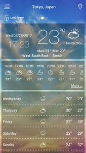 Weather forecast Pro screenshot for Android