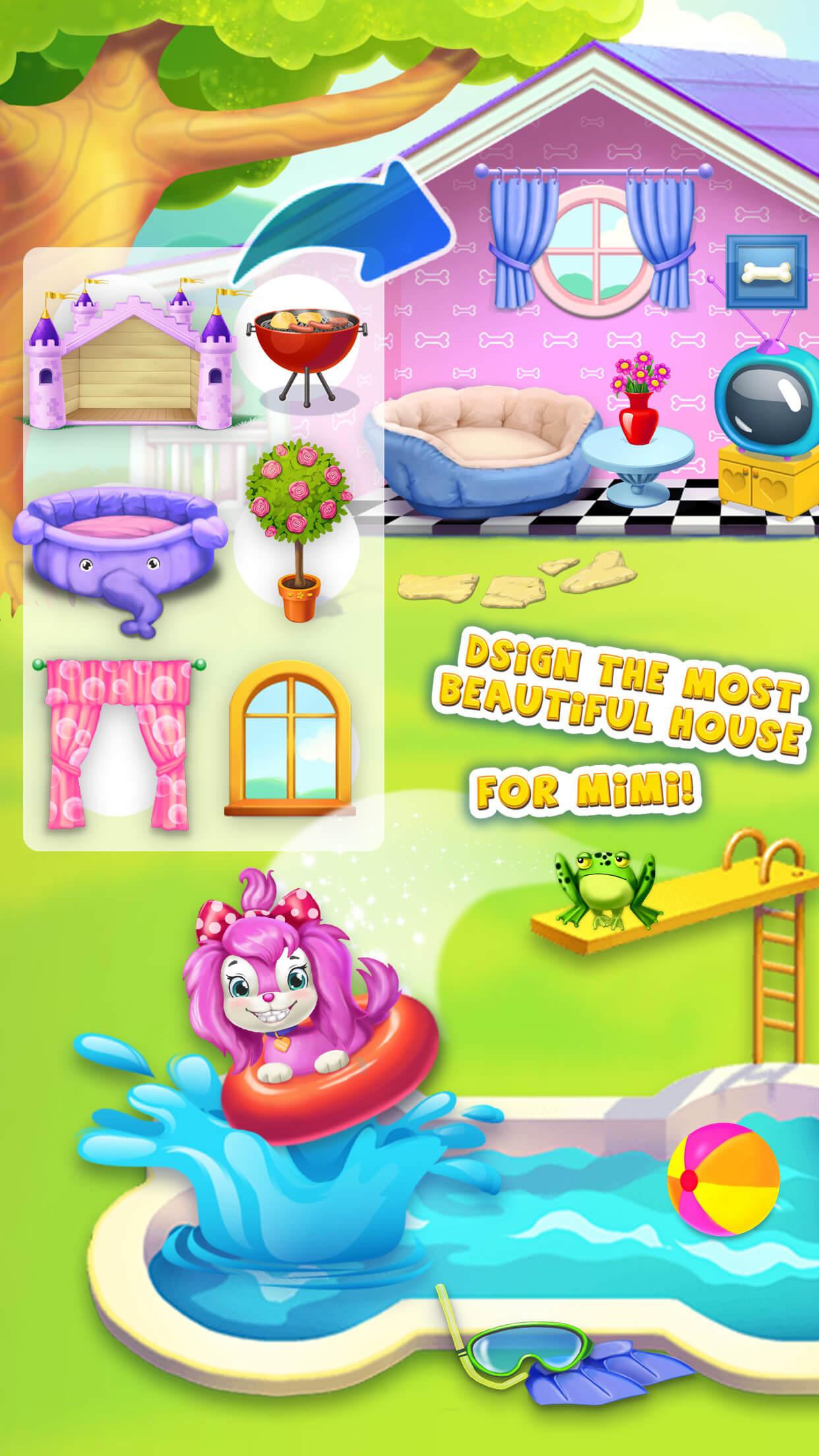 Android application Pink Dog Mimi FULL screenshort