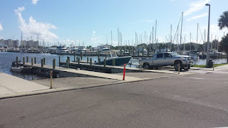 Titusville Marina boat launch