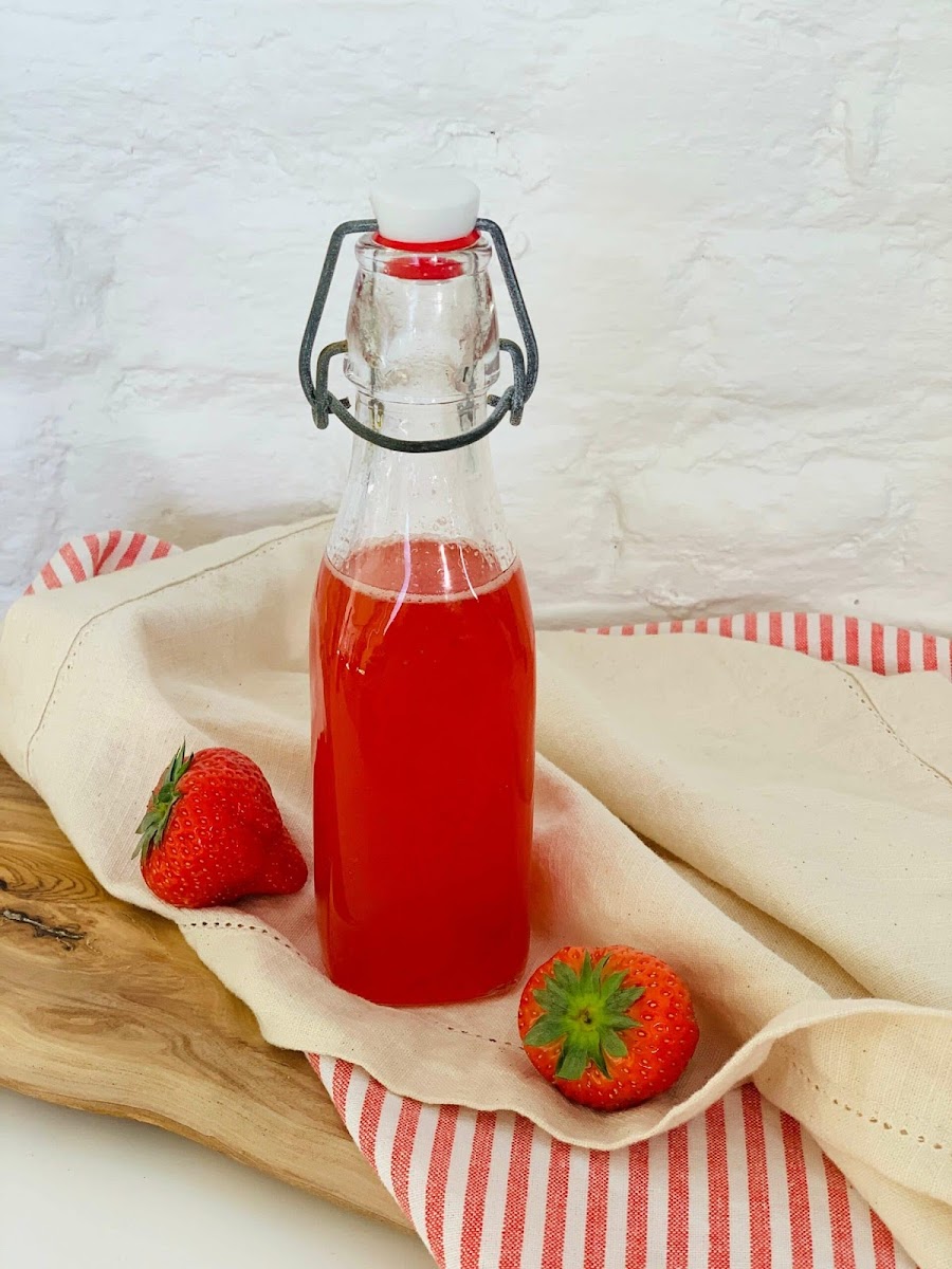 House Made Strawberry Syrup
