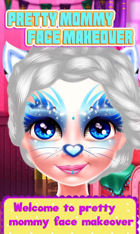 Android application Pretty Mommy Face Makeover screenshort