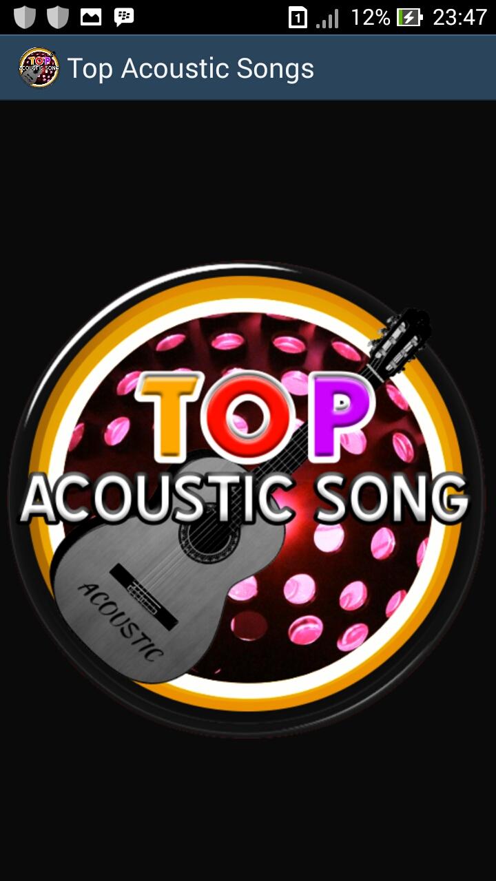 Android application Top Acoustic Songs screenshort