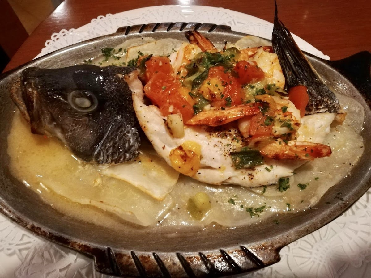 Gluten Free locally caught Sea Bass