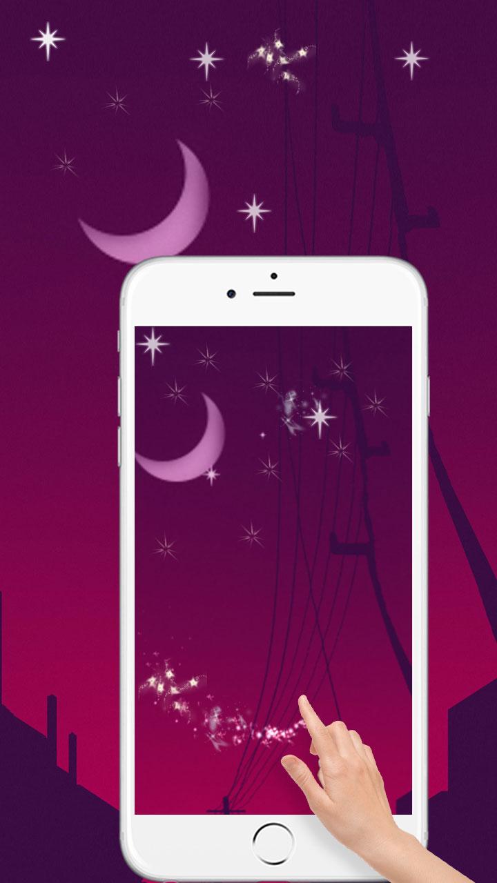 Android application Moon Night Live Wallpaper screenshort